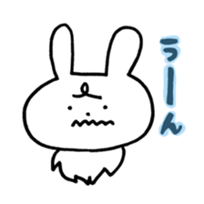 rabbit's piyon sticker #13806524