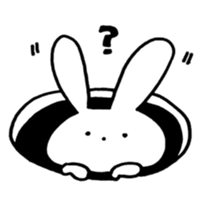 rabbit's piyon sticker #13806525