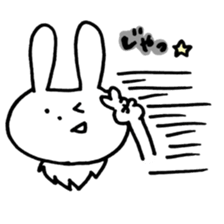 rabbit's piyon sticker #13806526