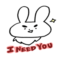 rabbit's piyon sticker #13806543
