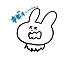 rabbit's piyon sticker #13806545