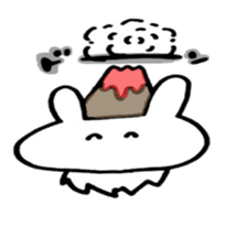 rabbit's piyon sticker #13806548