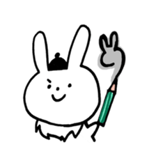rabbit's piyon sticker #13806554