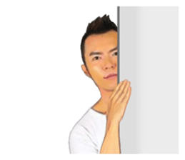 Warm Handsome Guy sticker #13806565