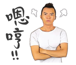 Warm Handsome Guy sticker #13806577
