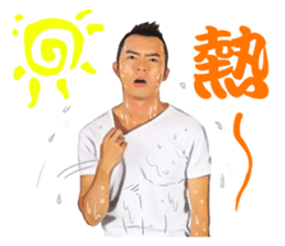 Warm Handsome Guy sticker #13806578