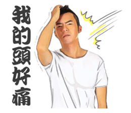 Warm Handsome Guy sticker #13806590