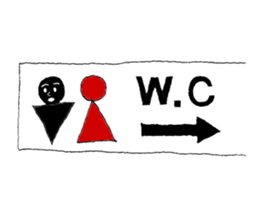 Inverted Triangle sticker #13807060