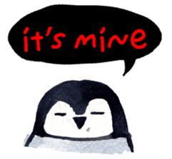 Penguin and His Fox sticker #13808074
