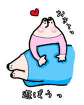 Love love Short-neck clam human Sticker sticker #13808214