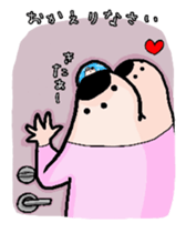 Love love Short-neck clam human Sticker sticker #13808217