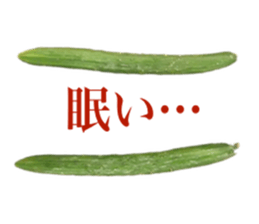 Vegitable saying something sticker #13808880