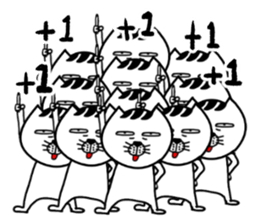 A cat from Saturn3 sticker #13809013