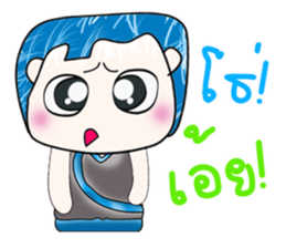 Mr. Fumio. Hello! sticker #13809076