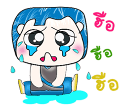 Mr. Fumio. Hello! sticker #13809090