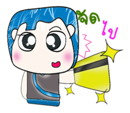 Mr. Fumio. Hello! sticker #13809099