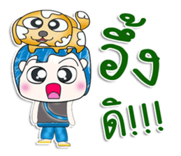 Mr. Fumio. Love dog.^_^ sticker #13809301
