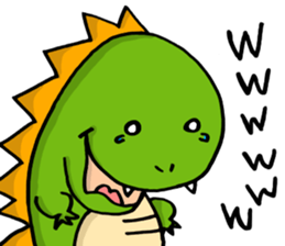 Sticker of dinosaur sticker #13809353