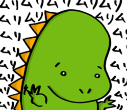 Sticker of dinosaur sticker #13809361