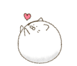 Gentle cat 280 sticker #13810308