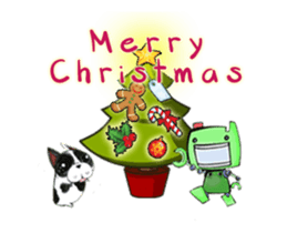 B & B Play Fun Christmas and New Year sticker #13810390