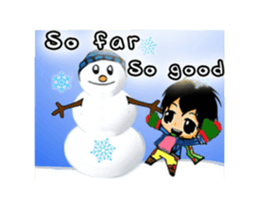 B & B Play Fun Christmas and New Year sticker #13810394