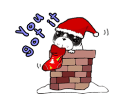 B & B Play Fun Christmas and New Year sticker #13810395