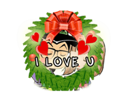 B & B Play Fun Christmas and New Year sticker #13810397