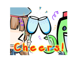 B & B Play Fun Christmas and New Year sticker #13810408