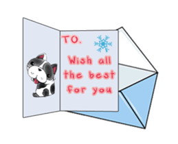 B & B Play Fun Christmas and New Year sticker #13810412