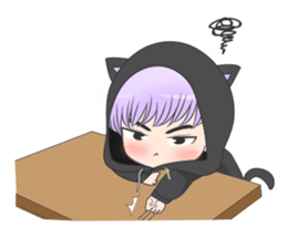 TY CAT sticker #13810614