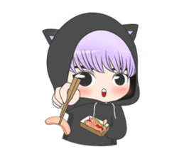 TY CAT sticker #13810622