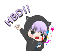 TY CAT sticker #13810625