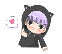 TY CAT sticker #13810626