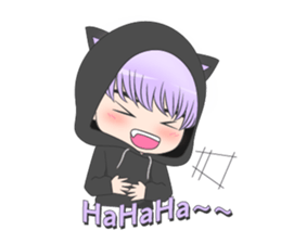 TY CAT sticker #13810633
