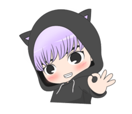 TY CAT sticker #13810636