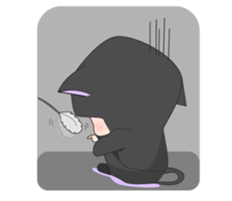 TY CAT sticker #13810643