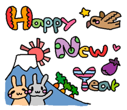 The mochizukis winter sticker sticker #13810886