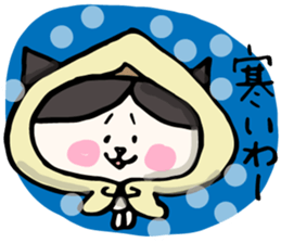 nobineko biyori(Winter ver.) sticker #13811104
