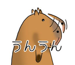 Capybara of everyday Sticker 2 sticker #13811253