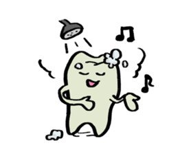 Mari's teeth 2 sticker #13811383