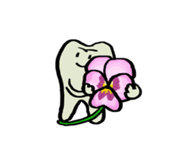 Mari's teeth 2 sticker #13811387