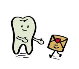 Mari's teeth 2 sticker #13811394