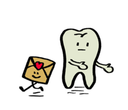 Mari's teeth 2 sticker #13811395