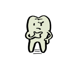 Mari's teeth 2 sticker #13811397