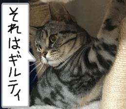 Instead tell the cat part8 sticker #13811852