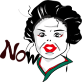 Japan traditional girl sticker #13812112