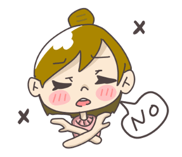 Japanese girl ori-chan sticker #13812182