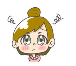 Japanese girl ori-chan sticker #13812185