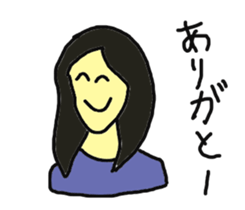 himana onna sticker #13812586